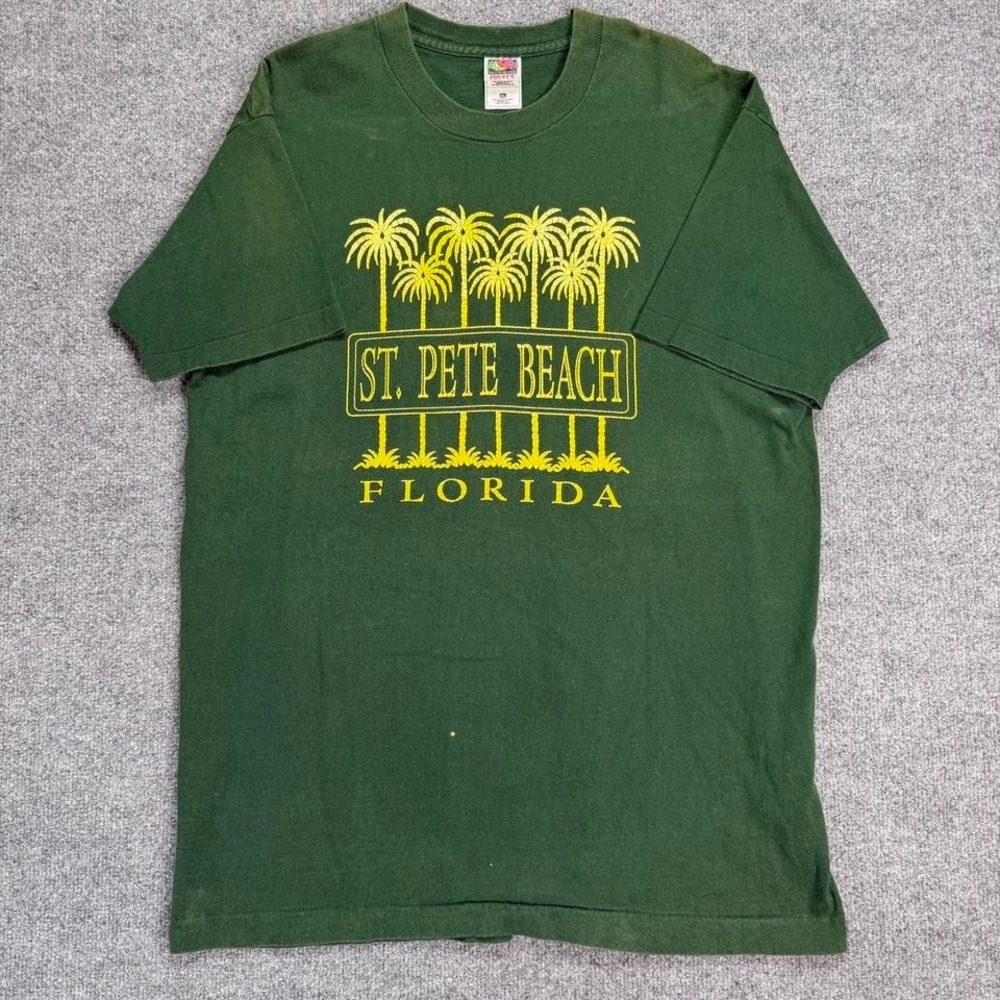 90s st Pete beach Florida t shirt size XL